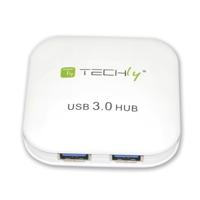 TECHly IUSB3-HUB4-WH 1+4 poort 3.2 Gen 1-hub (USB 3.0) wit - thumbnail