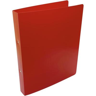 Alpha ringmap, voor ft A4, uit PP, 2 ringen van 25 mm, rood