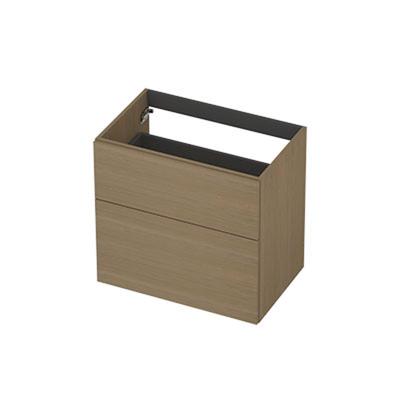 INK - Onderkast 2L A-sym Decor Tbv Grepen - 700x450x650 Mm - Olijf Eiken