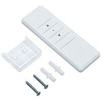 Luifel automatisch uittrekbaar 350x250 cm antracietkleur en wit - thumbnail