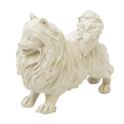 Housevitamin beeld pomeranian dog beige 10,5 cm | 8 stuks