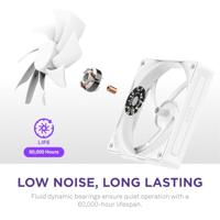 NZXT F120Q - 120MM - White - Quiet Airflow - thumbnail