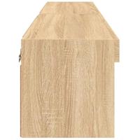 Tv-meubels met LED-verlichting 2 st 60x30x30 cm sonoma eiken - thumbnail