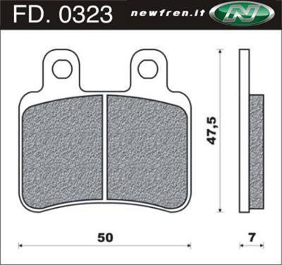 Newfren Remblokset fd0323