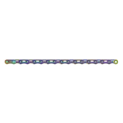 Sram ketting red flattop rainbow 12sp 126 schakels powerlock e1 Sram ketting red flattop rainbow 12sp 126 schakels powerlock e1