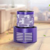 Stofzuiger filter kern achterste onderdelen accessoires voor Dyson V10 Amerikaanse versie (paars) - thumbnail