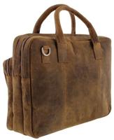 Plevier Galileo laptoptas 16 inch bruin - thumbnail