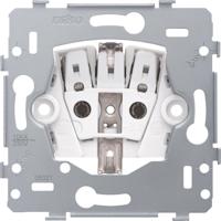 Niko stopcontact 1 voudig met randaarde exclusief afdekplaat - thumbnail