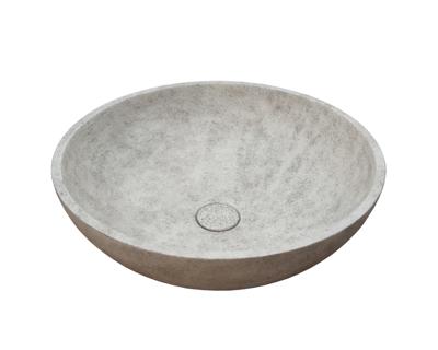 Waskom Ideavit Idea.Rex 44x44x14.5 cm Rond Beton Grijs/Bruin