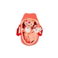 Baby Lena en haar wiegje - LILLIPUTIENS rozen - thumbnail