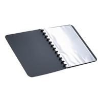 Showalbum oxford vario zipp a4 25tassen antraciet | 5 stuks - thumbnail