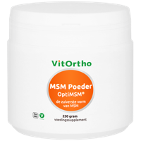 VitOrtho MSM poeder optimsm 250 Gram - thumbnail