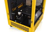 Thermaltake The Tower 200 Mini-tower Gaming-behuizing Geel 2 voorgeïnstalleerde ventilators - thumbnail