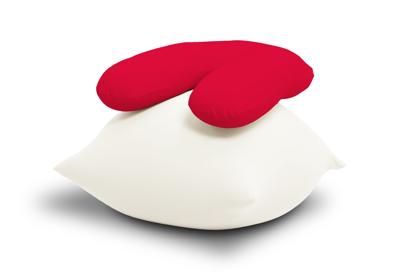 Terapy Uli armleuning zitzak - Rood | 100cm x 80cm x 30cm