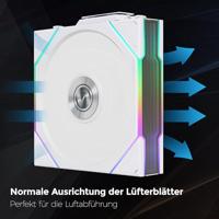 Lian Li UNI FAN TL Wireless 120mm White 3-pack - thumbnail