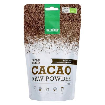 Purasana Cacao poeder vegan bio 200 Gram