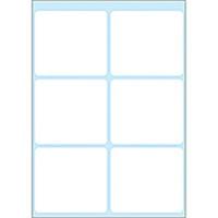 Etiket HERMA 3753 36x40mm wit 42 stuks - thumbnail
