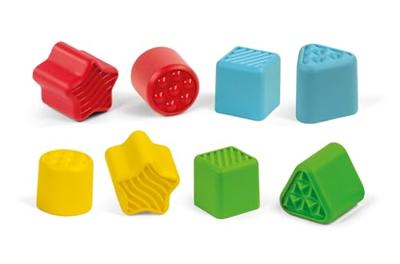 Clementoni baby - vormenstoof bing bus, 7dlg.