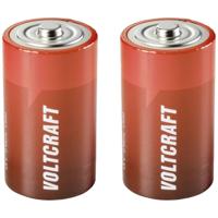 VOLTCRAFT LR20 D batterij (mono) Alkaline 1.5 V 18000 mAh 2 stuk(s) - thumbnail