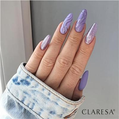 Claresa uv/led gellak 5ml full glitter 6 purple