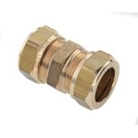 Bonfix knelkoppeling - Rechte koppeling - 54x54mm - Messing - thumbnail