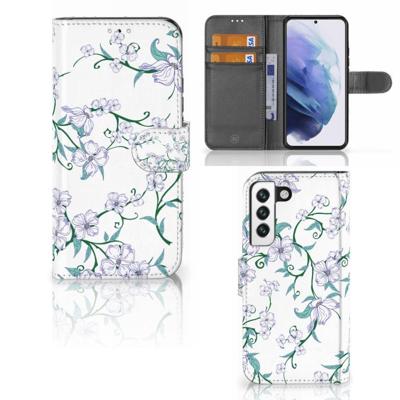 Samsung Galaxy S22 Uniek Hoesje Blossom White Samsung Galaxy S22 Uniek Hoesje Blossom White