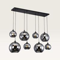 Hanglamp Arcylon vetro fumé VIII - Acht bollen van rookglas met een speels effect - Zonder lichtbron - thumbnail
