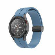 D-buckle sportbandje - Blauw - Samsung Galaxy Watch 5 (Pro) - 40mm / 44mm / 45mm - thumbnail
