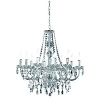 Trio KroonluchterLuster Crystal 77cm 10-lichts met kristal - R1170-00 - thumbnail