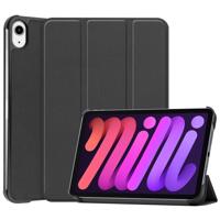 3-Vouw sleepcover hoes - iPad Mini 6 (2021) - Zwart - thumbnail