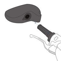 OXFORD handvatten "courier muffs" pogies courier muffs unisize - thumbnail