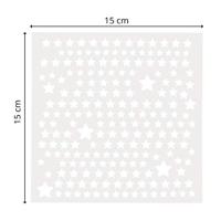 Mundart Stempel • stencil sterren - thumbnail