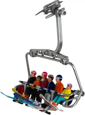 Jägerndorfer Figuren Zittend Snowboard - 6St