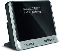 TechniSat DIGITRADIO 10 - DAB+ digitale radio-adapter (OLED-display, Bluetooth, afstandsbediening, wekker, optimaal voor het upgraden van bestaande HiFi systemen) zwart/silver - thumbnail