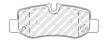 Remblokkenset, schijfrem FVR5013