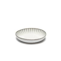 SERAX - Inku - Diep bord M 23cm Wit - thumbnail