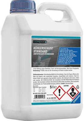 COREXX radiatorbeschermingsmiddel "standard g11" anti-freeze standard 5 l (g11)