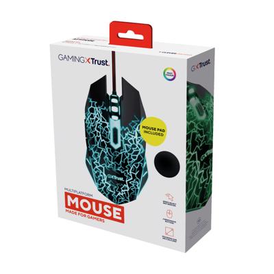 Muis Trust Gaming 24752 Zwart Mat