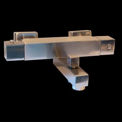 Best Design Square badthermostaat RVS Look