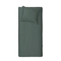 Cinderella Dekbedovertrekset Sunday Katoen Satijn - green 140x200/220cm - thumbnail