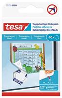 tesa Dubbelzijdige kleefpads Transparant Inhoud: 60 stuk(s) - thumbnail
