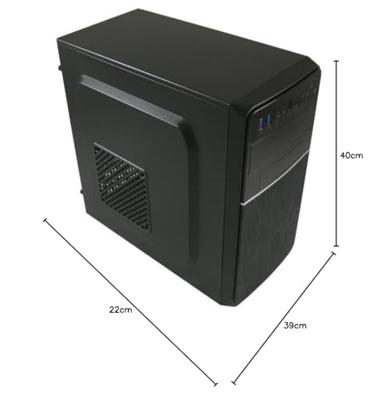 LC-Power 2015MB computerbehuizing Micro-Tower Zwart LC-Power 2015MB computerbehuizing Micro-Tower Zwart