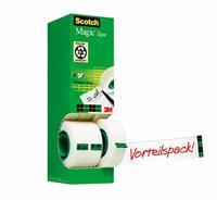 Scotch plakband Scotch Magic Tape value pack met 8 rollen waarvan 1 gratis - thumbnail