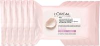 L’Oréal Paris Skin Expert Delicate Flowers Zachte Reinigingsdoekjes - 6 x 25 stuks - Voordeelverpakking - Gezichtsreiniger voor Droge en gevoelige huid - thumbnail