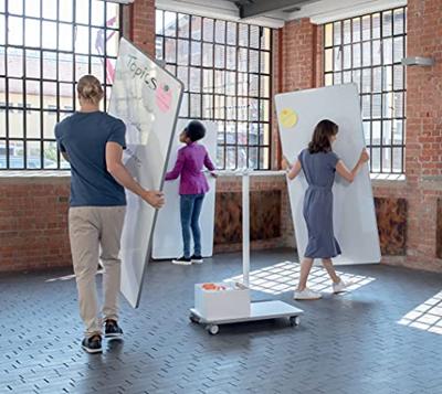 Nobo Move & Meet panneau, whiteboard, 90 x 180 cm, met grijs kader