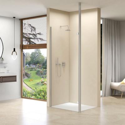 Inloopdouche Van Rijn ST01 Met RVS Staander 50 mm 104x200 cm Helder Glas 8 mm van Rijn Inloopdouche Van Rijn ST01 Met RVS Staander 50 mm 104x200 cm Helder Glas 8 mm van Rijn