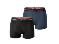 PARKSIDE Set van 2 heren boxers (Zwart/donkerblauw, XL) - thumbnail
