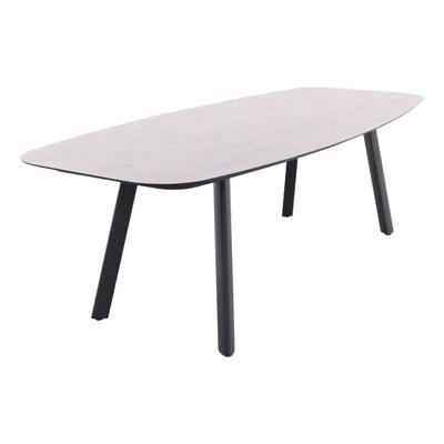 Taste by 4SO Manola tuintafel 240 x 103 printed keramiek antraciet