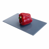 Michelino Glazen Snijplank - 20 x 30 cm - Glassnijplank - Snijplank van Glas - Hygiënisch en Hittebestendig - Blauw - thumbnail