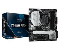 Asrock X570M Pro4 Socket AM4 micro ATX AMD X570 - thumbnail